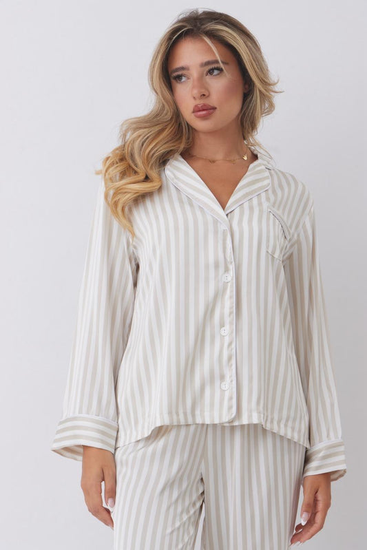 Sandy stripes pj set