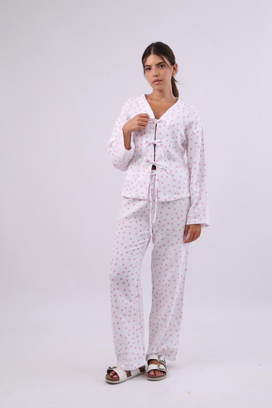 Pink sprinkle lounge set