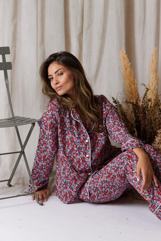 Colorful floral pjs