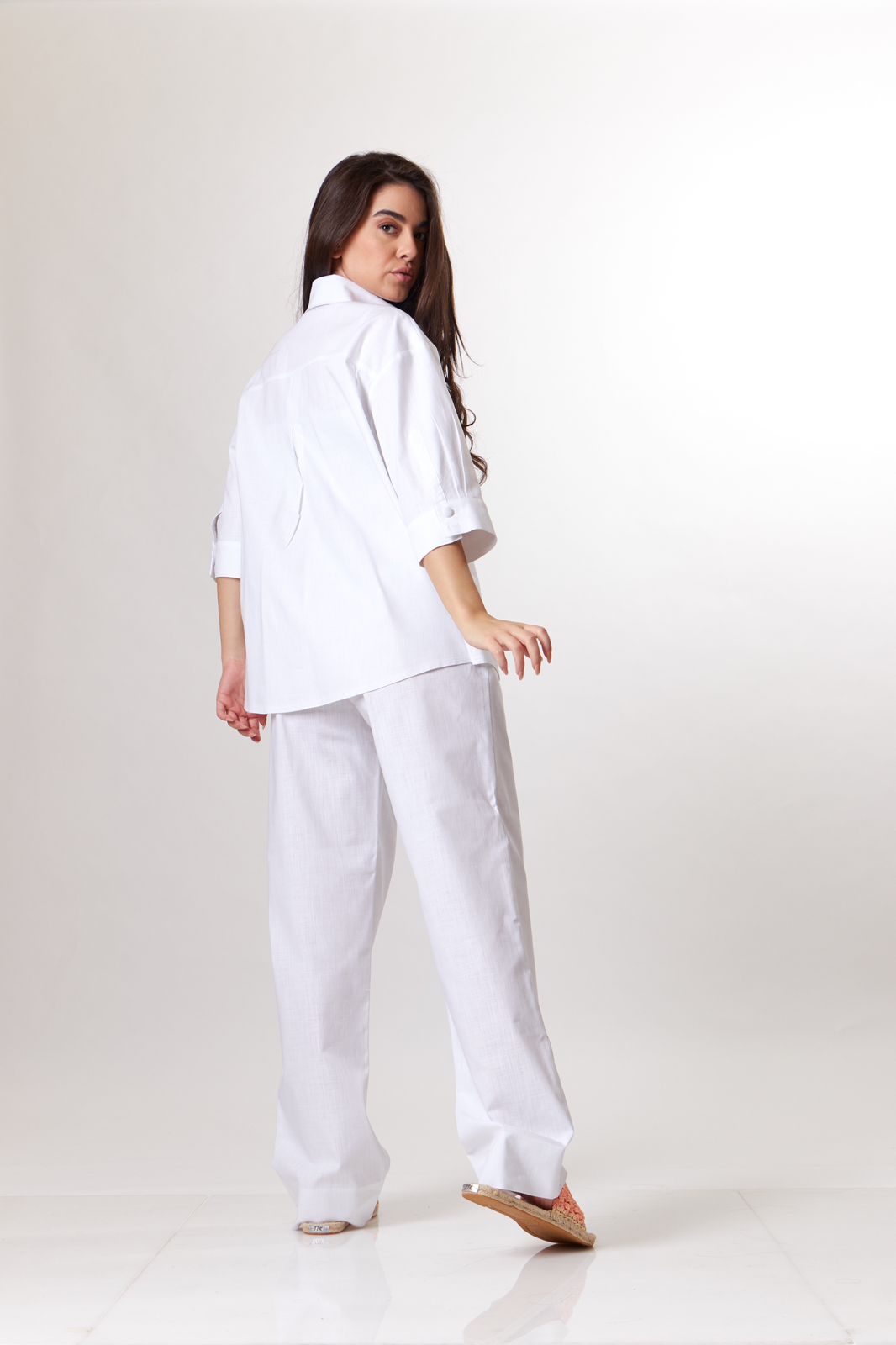 Ensemble de linge blanc