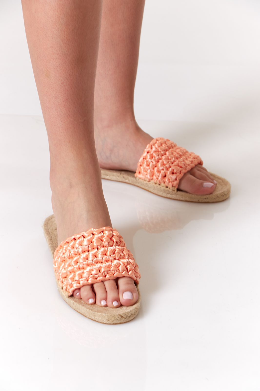 Orange sandals