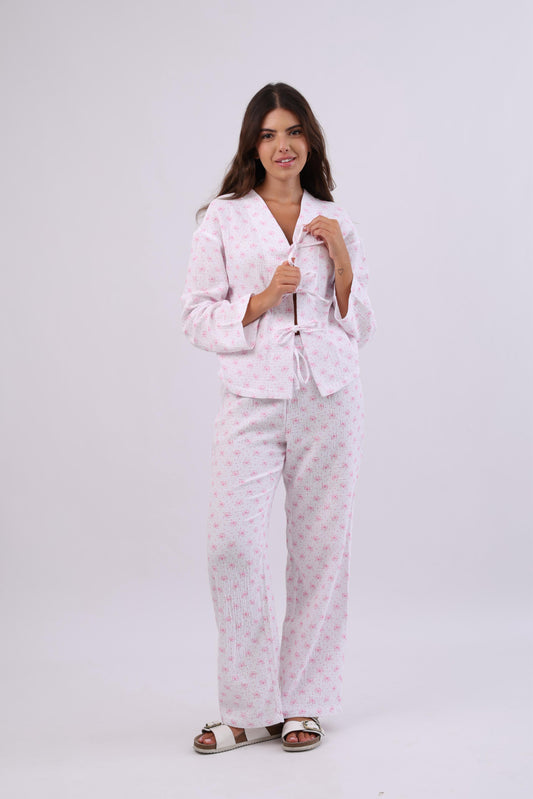 Ribbon romance lounge set