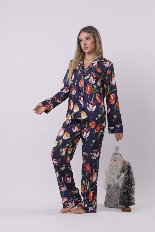 Tulip noir pj set