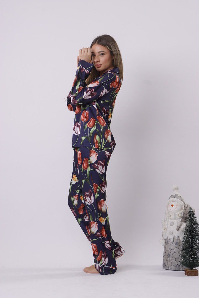 Tulip noir pj set