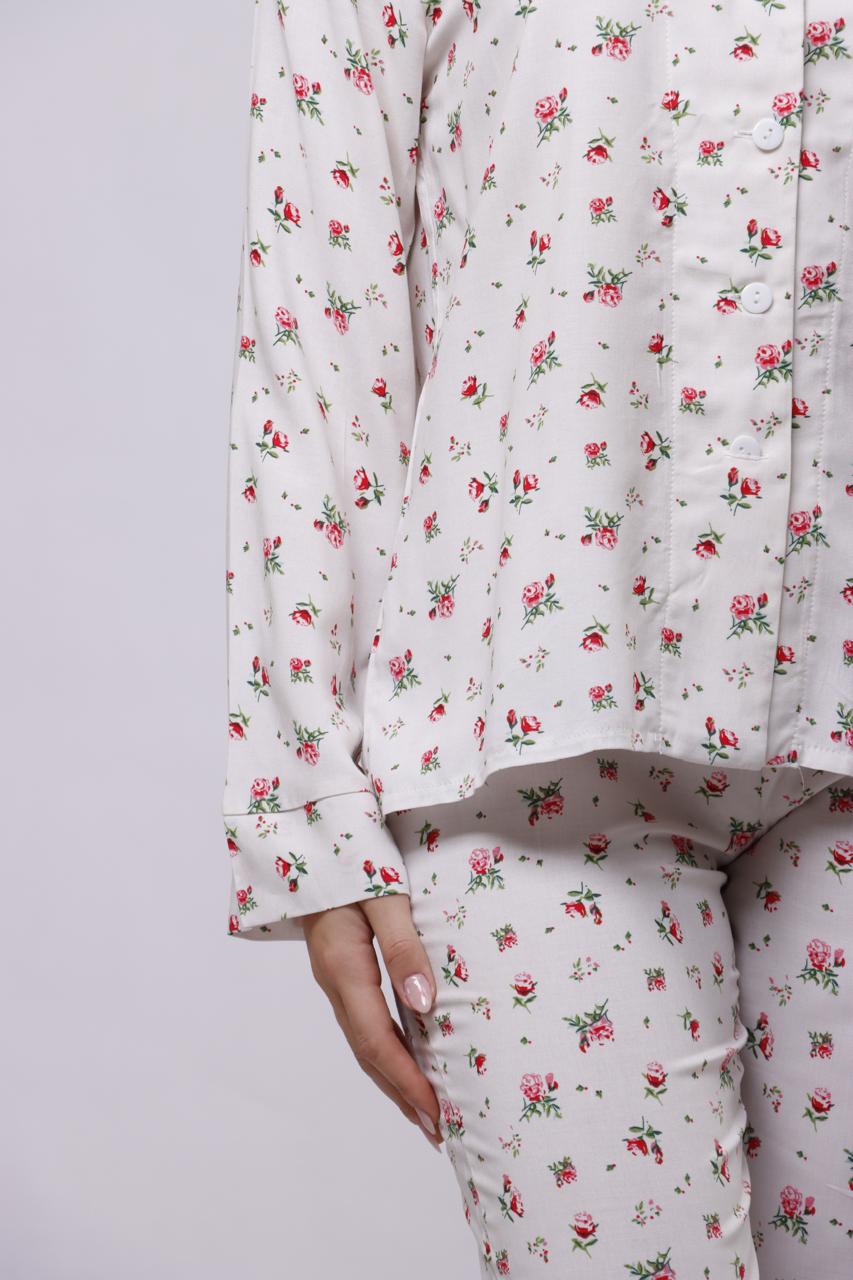 Pink florets pjs