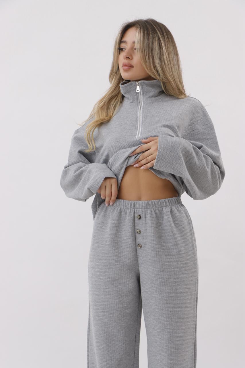 soft gray lounge set
